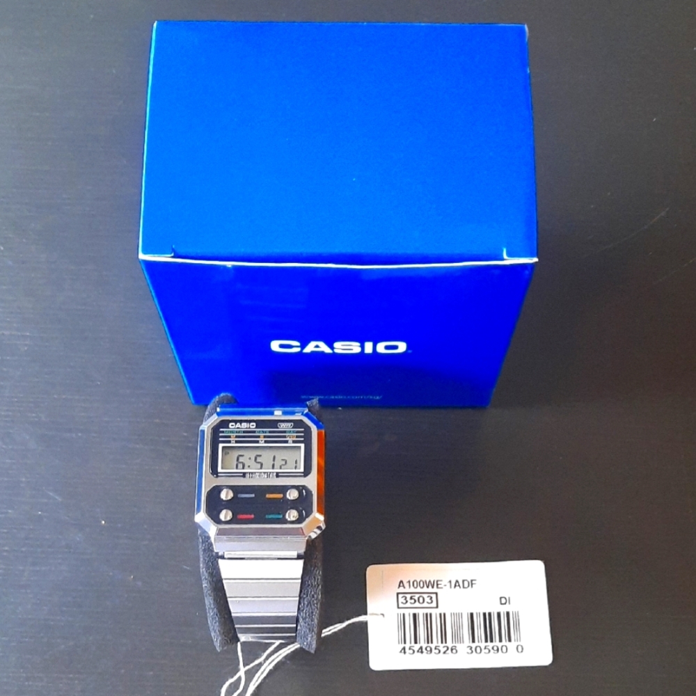 Casio Digital A100WE